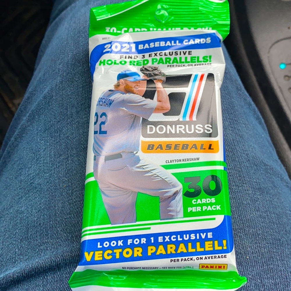 2021 donruss baseball fat pack